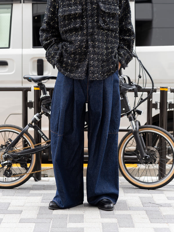 SHINYAKOZUKA / ORDINARY CITY BAGGY -INDIGO-