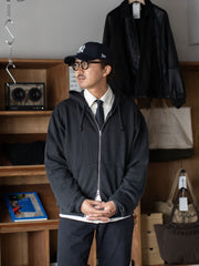 ANOTHER ASPECT / ANOTHER Zip Hoodie 1.0 -Jet Black-