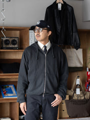 ANOTHER ASPECT / ANOTHER Zip Hoodie 1.0 -Jet Black-