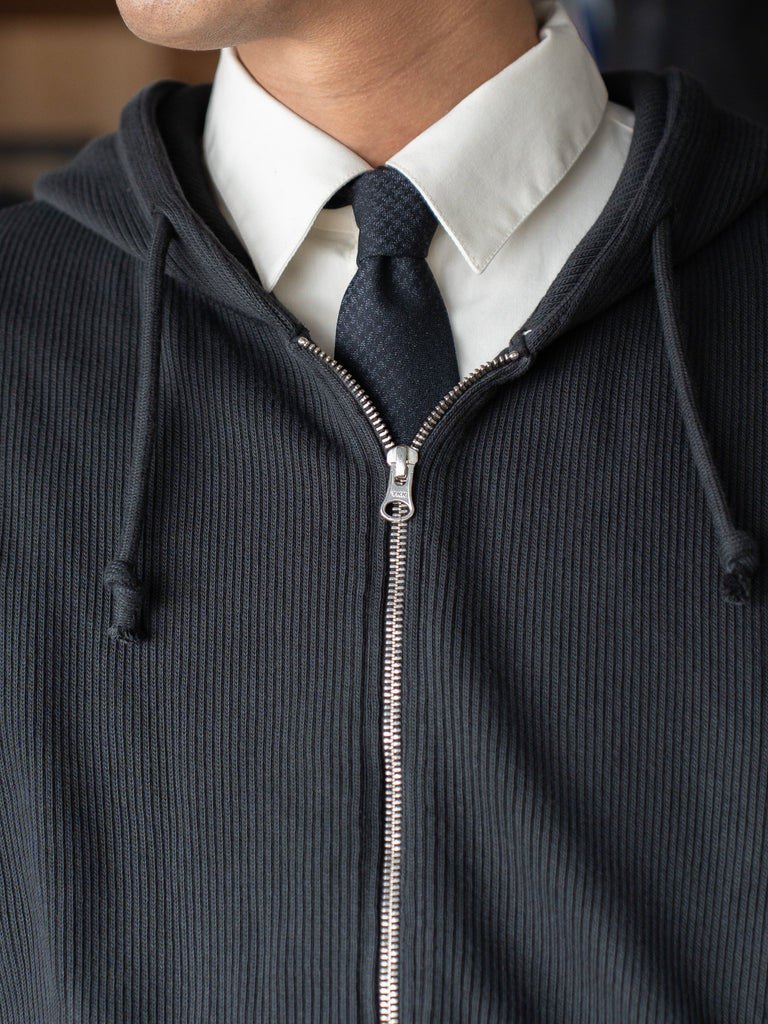 ANOTHER ASPECT / ANOTHER Zip Hoodie 1.0 -Jet Black-