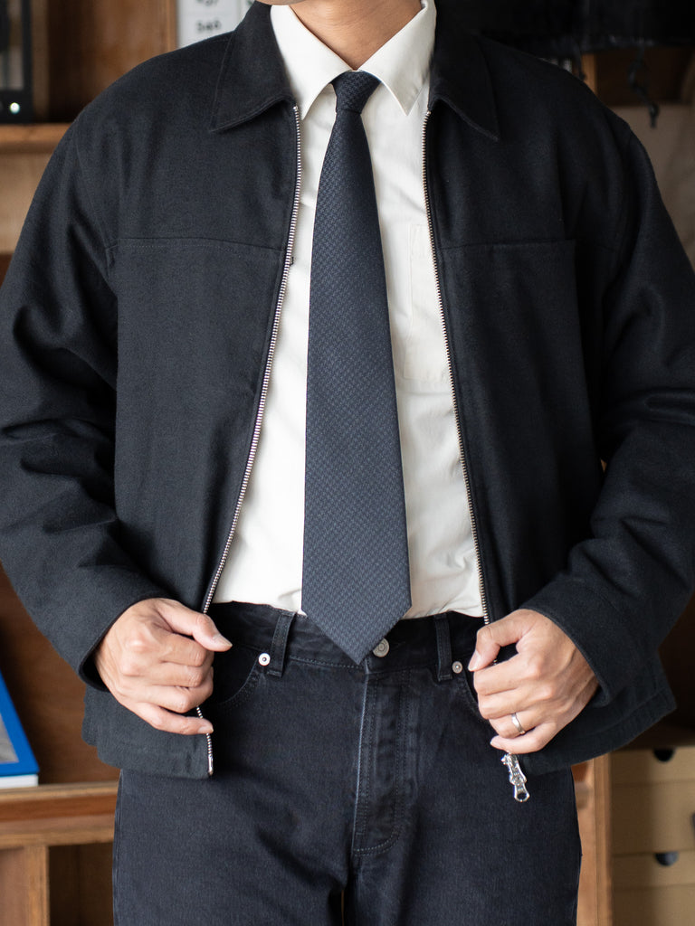 ANOTHER ASPECT / ANOTHER Overshirt 3.0 -Black-