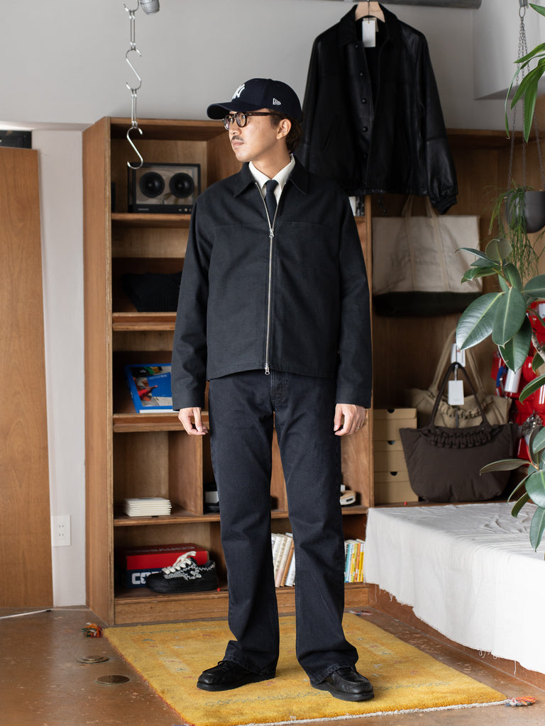 ANOTHER ASPECT / ANOTHER Overshirt 3.0 -Black-