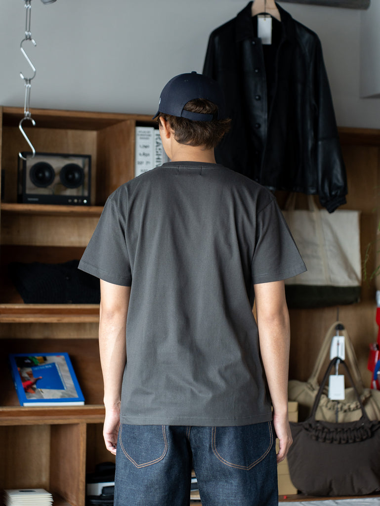 SUGARHILL / LOGO TEE -ASH BLACK-