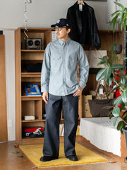 SUGARHILL / WESTERN CHAMBRAY SHIRT -GRAY INDIGO-