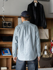 SUGARHILL / WESTERN CHAMBRAY SHIRT -GRAY INDIGO-