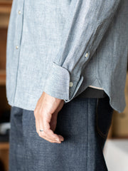 SUGARHILL / WESTERN CHAMBRAY SHIRT -GRAY INDIGO-