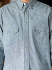 SUGARHILL / WESTERN CHAMBRAY SHIRT -GRAY INDIGO-