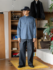 SUGARHILL / WESTERN CHAMBRAY SHIRT -INDIGO-