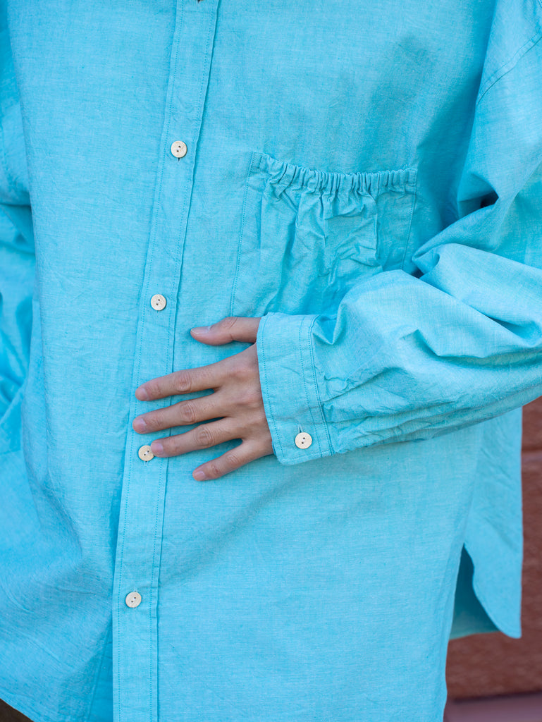refomed(リフォメッド) / WRIST PATCH WIDE SHIRT