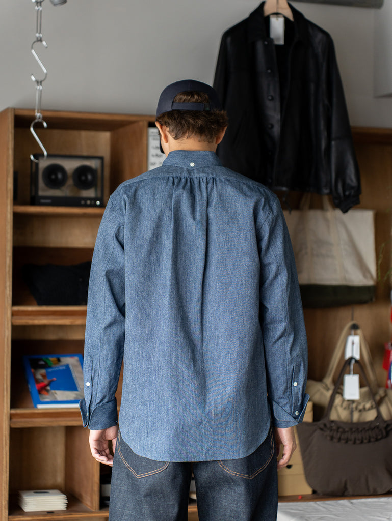 SUGARHILL / WESTERN CHAMBRAY SHIRT -INDIGO-