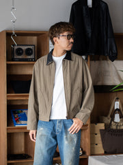 【8/1(土)12:00発売】ULTERIOR / FADED CORKSCREW TWILL WORK JKT -FADED BROWN-