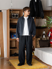 【8/1(土)12:00発売】ULTERIOR / FADED CORKSCREW TWILL WORK JKT -FADED BLACK-