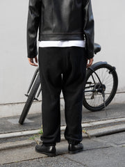 nonnotte / 針織褲超寬 -YAKNatural × TopGray-