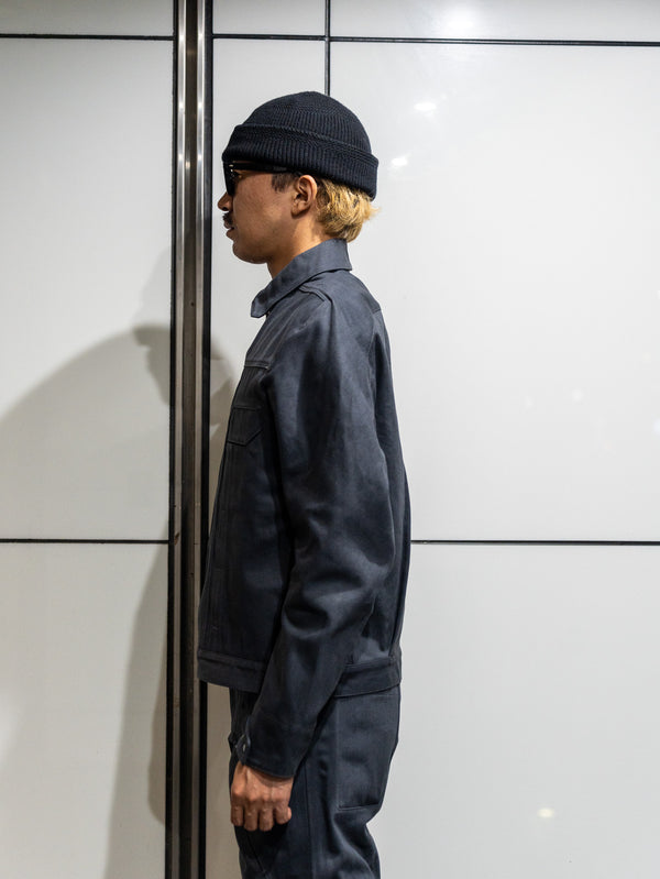 OPPOSE DUALITY / 6Pocket Panel Denim Jacket 2nd-Dark Gray-