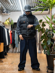 refomed / FRESH MAN DENIM WIDE PANTS “OW”-INDIGO-