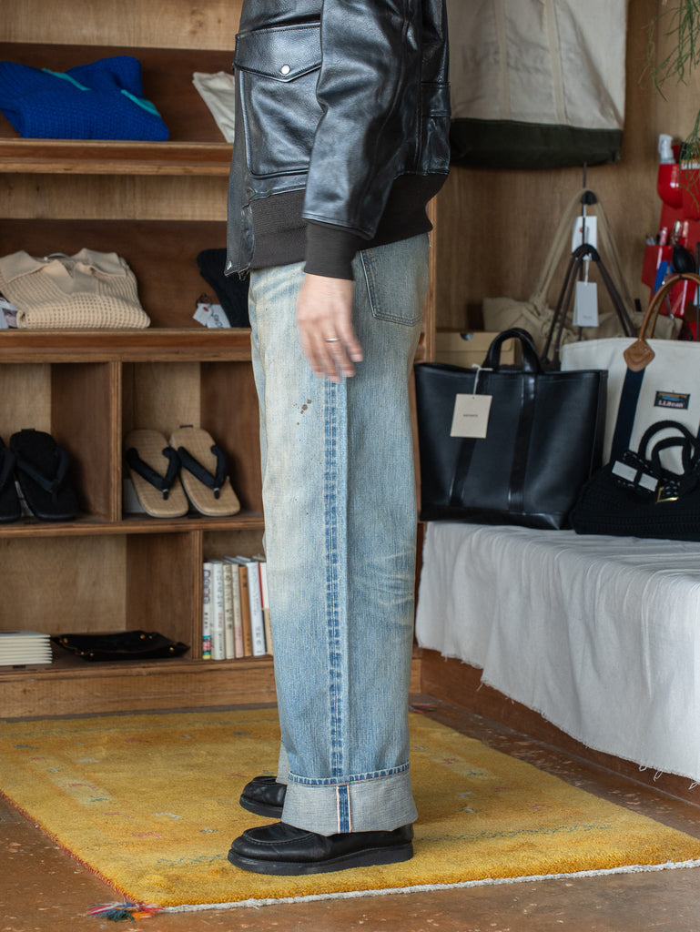 【8/9(日)発売】SUGARHILL / FADED MODERN DENIM PANTS REGULER CUT -FADED INDIGO-