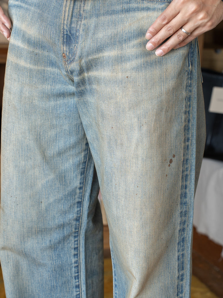 【8/9(日)発売】SUGARHILL / FADED MODERN DENIM PANTS REGULER CUT -FADED INDIGO-