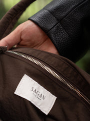 SAGAN VIENNA / NYP_XL PAZAR 手提袋 XL 植物染料尼龍-黑色-