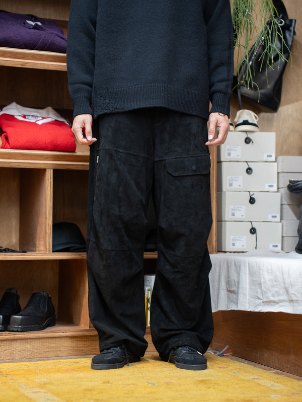 [Scheduled to arrive in September] CCU / OVERPANTS-BLACK-