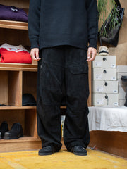 【残り1点】 CCU / OVERPANTS-BLACK-