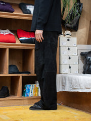 [Scheduled to arrive in September] CCU / OVERPANTS-BLACK-