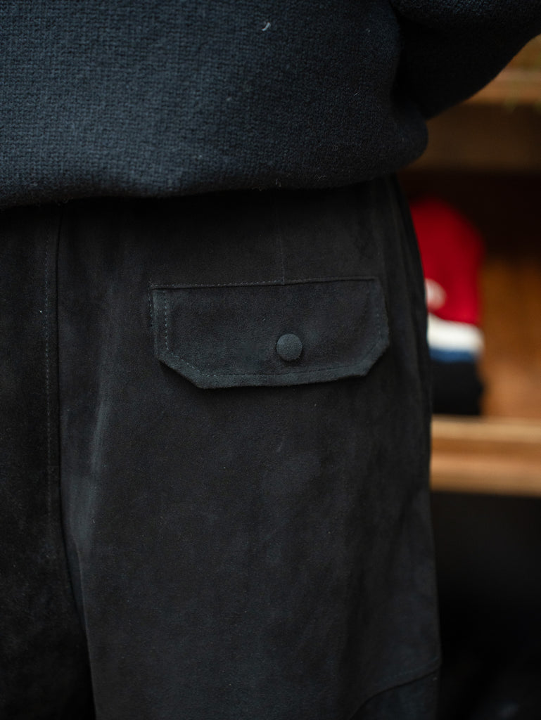 [Scheduled to arrive in September] CCU / OVERPANTS-BLACK-