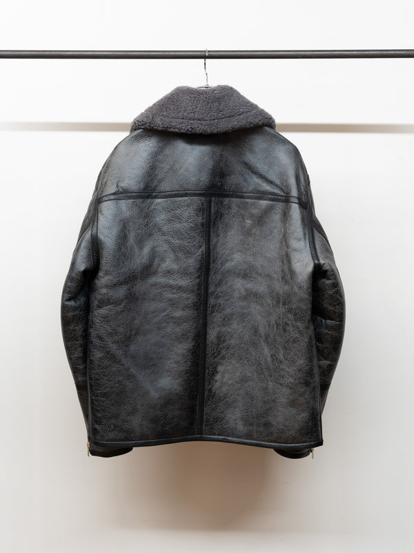 [Scheduled to arrive in September] ROLD SKOV / AVIATOR JACKET-BLACK-