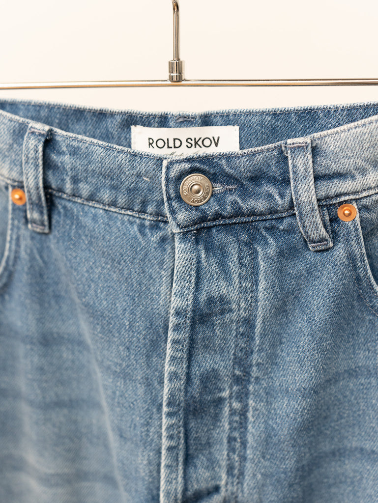 ROLD SKOV / BOWIE-Light Wash- (WIDE DENIM PANT)