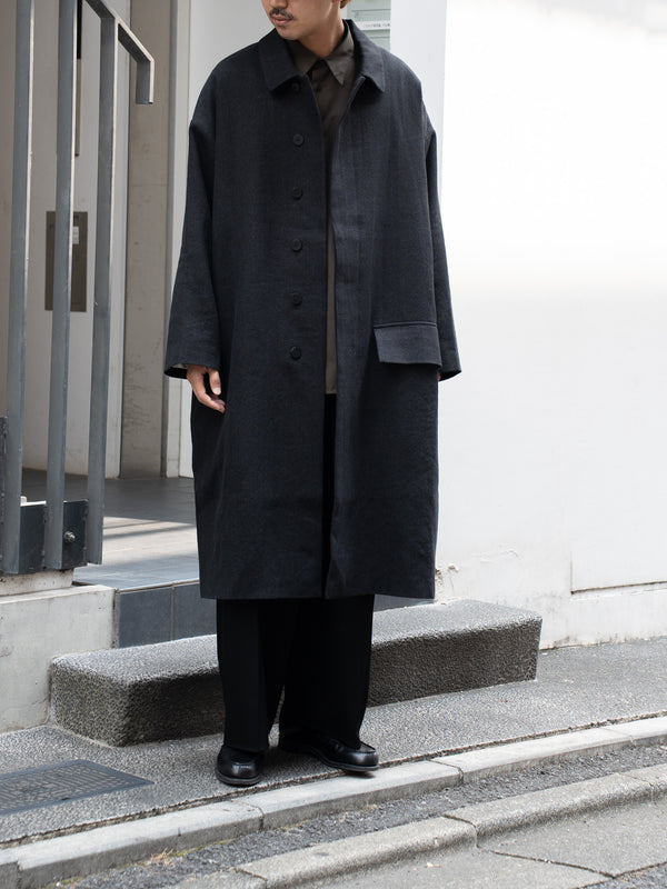BESTIAIRE / POCKET COAT -Black-