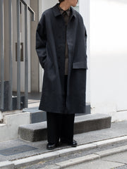 BESTIAIRE / 光滑外套-黑色-