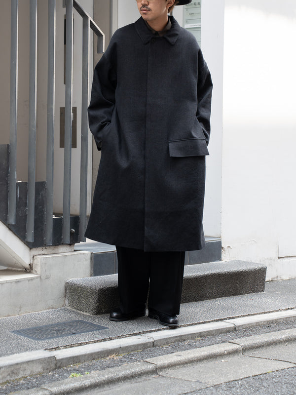 BESTIAIRE / POCKET COAT -Black-
