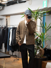 [Scheduled to arrive in September] ROLD SKOV / ROYAL CARDIGAN-Light Brown-