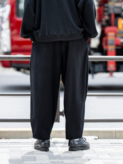 THE DAY /  SUPER 180’s EASY TROUSERS -BLACK-