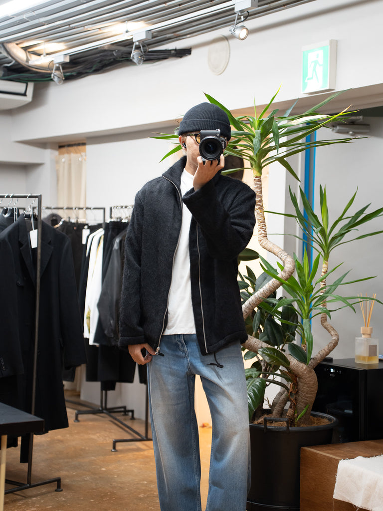 ROLD SKOV / WIND JACKET-BLACK-