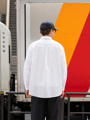 BESTIAIRE / PLAIN SHIRT-WHITE-