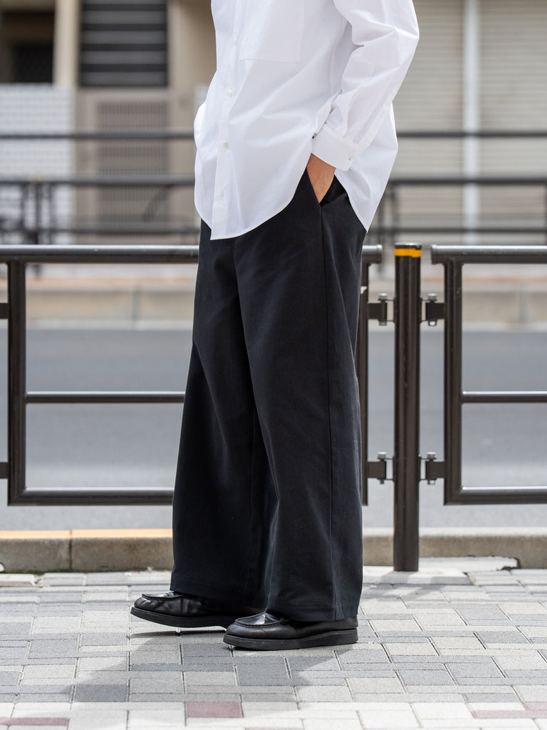 BESTIAIRE / COULISSE PANT -BLACK-