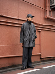 [Scheduled to arrive in September] CCU / MAC COAT-COW BLACK-