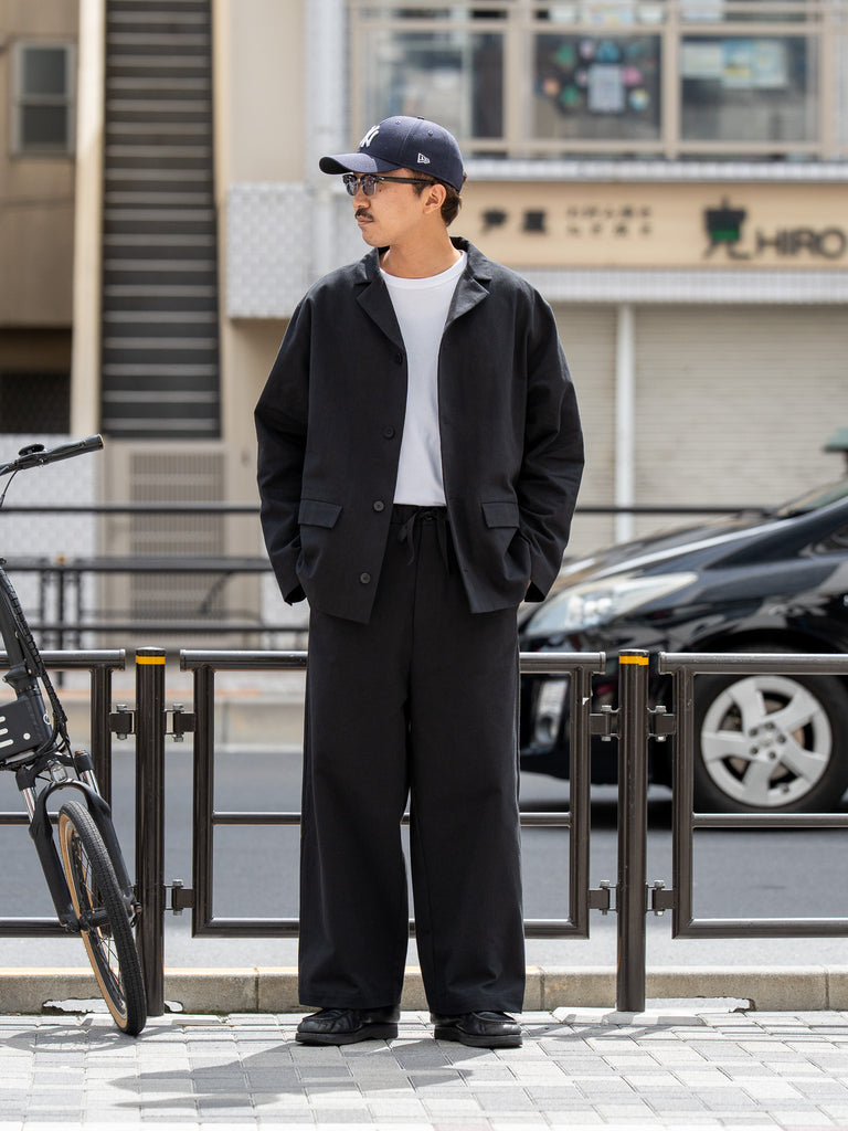 BESTIAIRE / COULISSE PANT -BLACK-