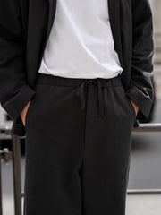 BESTIAIRE / COULISSE PANT -BLACK-