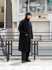BESTIAIRE / PATCH POKET COAT -BLACK-