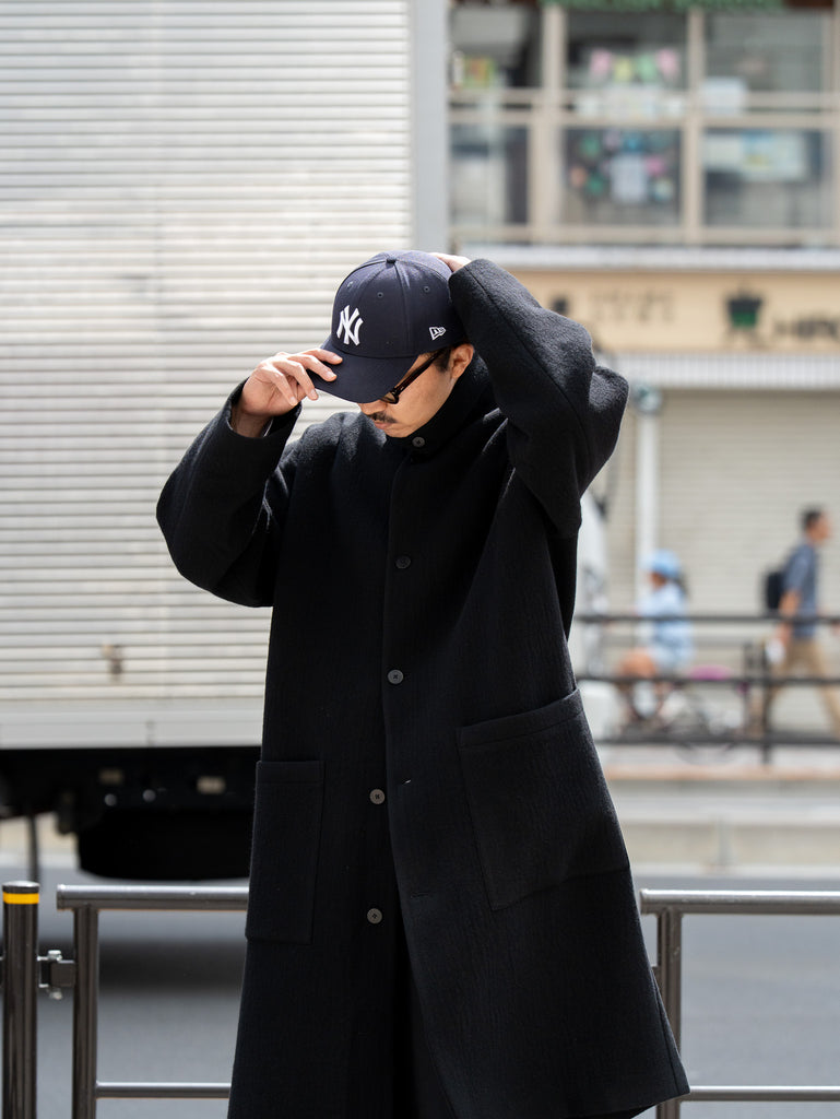 BESTIAIRE / PATCH POKET COAT -BLACK-