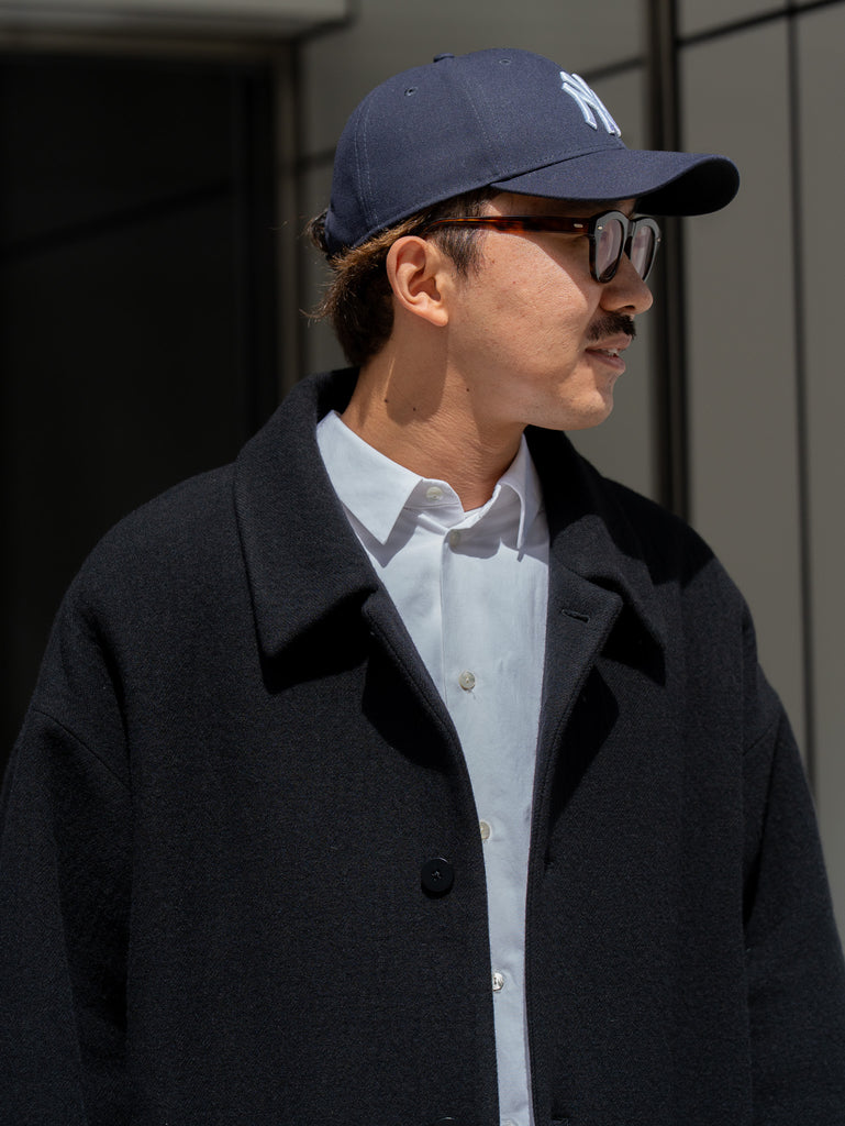 BESTIAIRE / PATCH POKET COAT -BLACK-