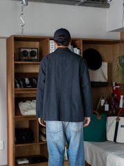【8/29(土) 12時頃発売】ULTERIOR / FADED CORKSCREW TWILL HUNTING JKT -FADED BLACK-