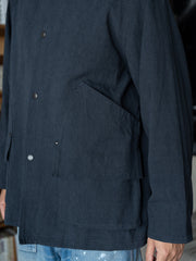 【8/29(土) 12時頃発売】ULTERIOR / FADED CORKSCREW TWILL HUNTING JKT -FADED BLACK-