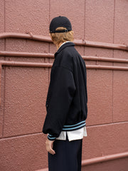 refomed / OLD MAN TRACK JACKET -BLACK-