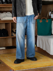Gurank / Distressed painter pants -IND-