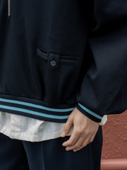 refomed / OLD MAN TRACK JACKET -BLACK-