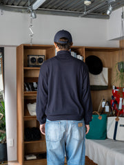 【8/29(土) 12時頃発売】ULTERIOR / SUPER FINE WOOL COTTON TURTLE-NECK TOP -FRENCH NAVY-