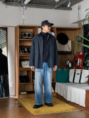 【8/29(土) 12時頃発売】ULTERIOR / FADED CORKSCREW TWILL HUNTING JKT -FADED BLACK-