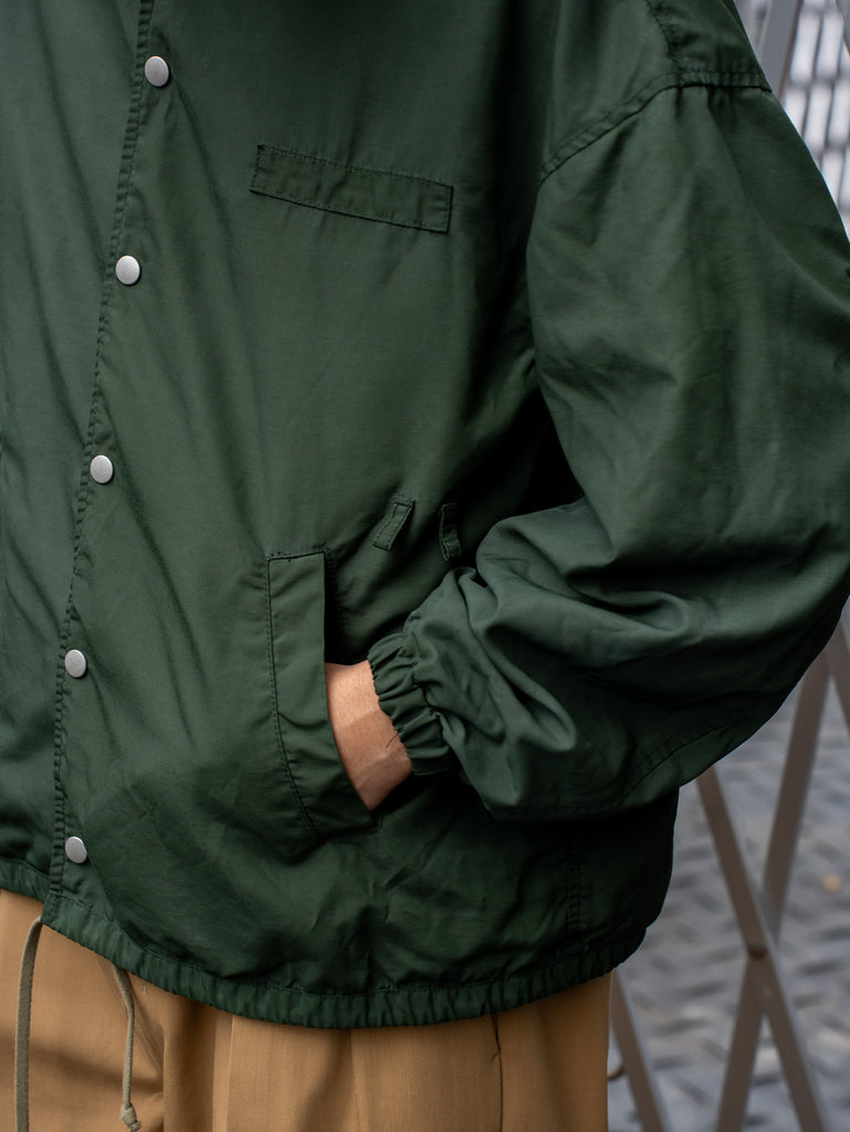 refomed / H-M-D CORDLOOP COACH JACKET -GREEN-